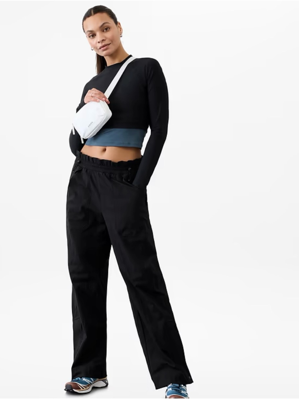 Athleta Trekkie High Rise Parachute Pant.